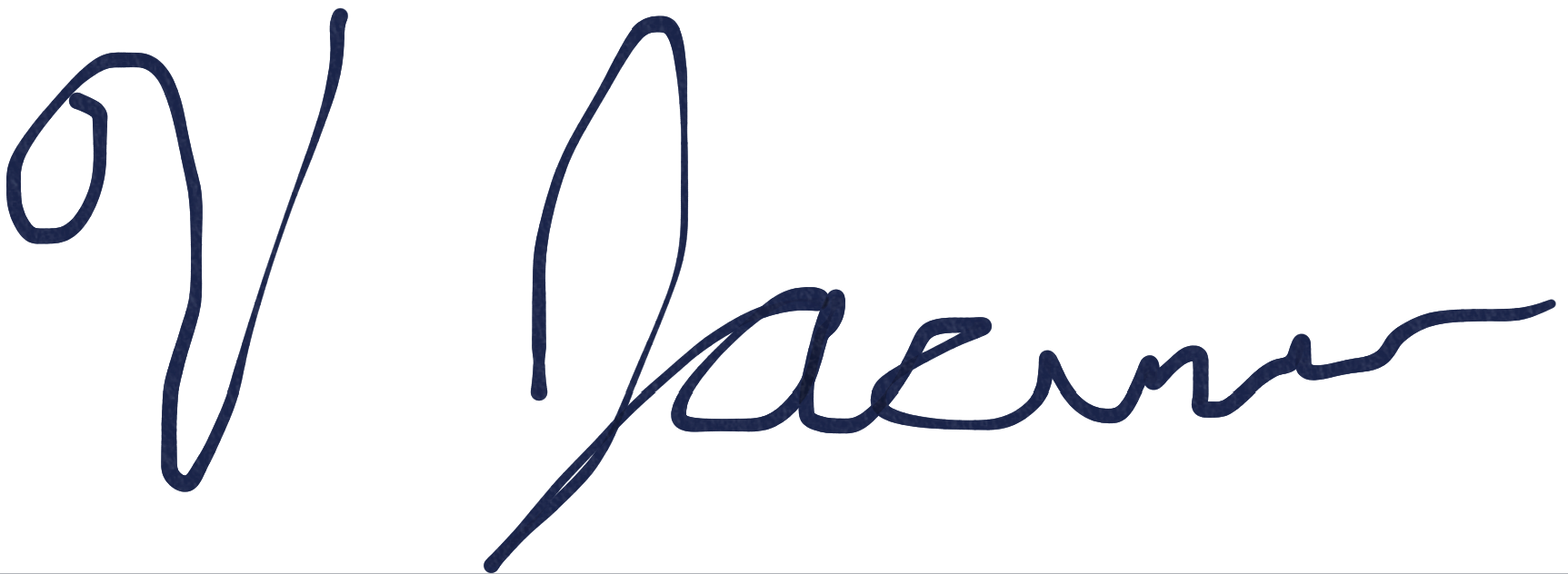 Signature: V Jacobs